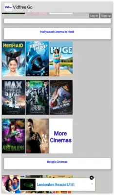 Vidfree Go - Free Videos, Movies & Original Series android App screenshot 6